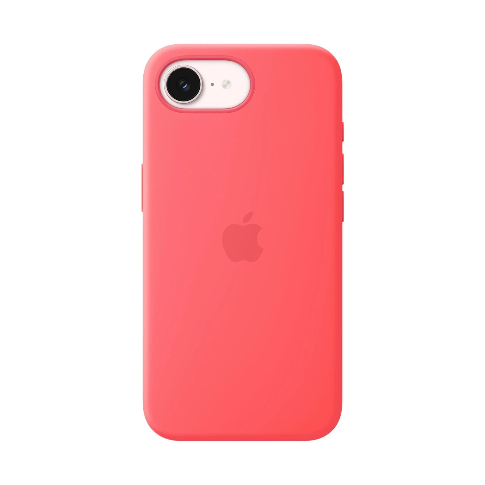 iPhone 17e Silicone Case with MagSafe - Bright Guava