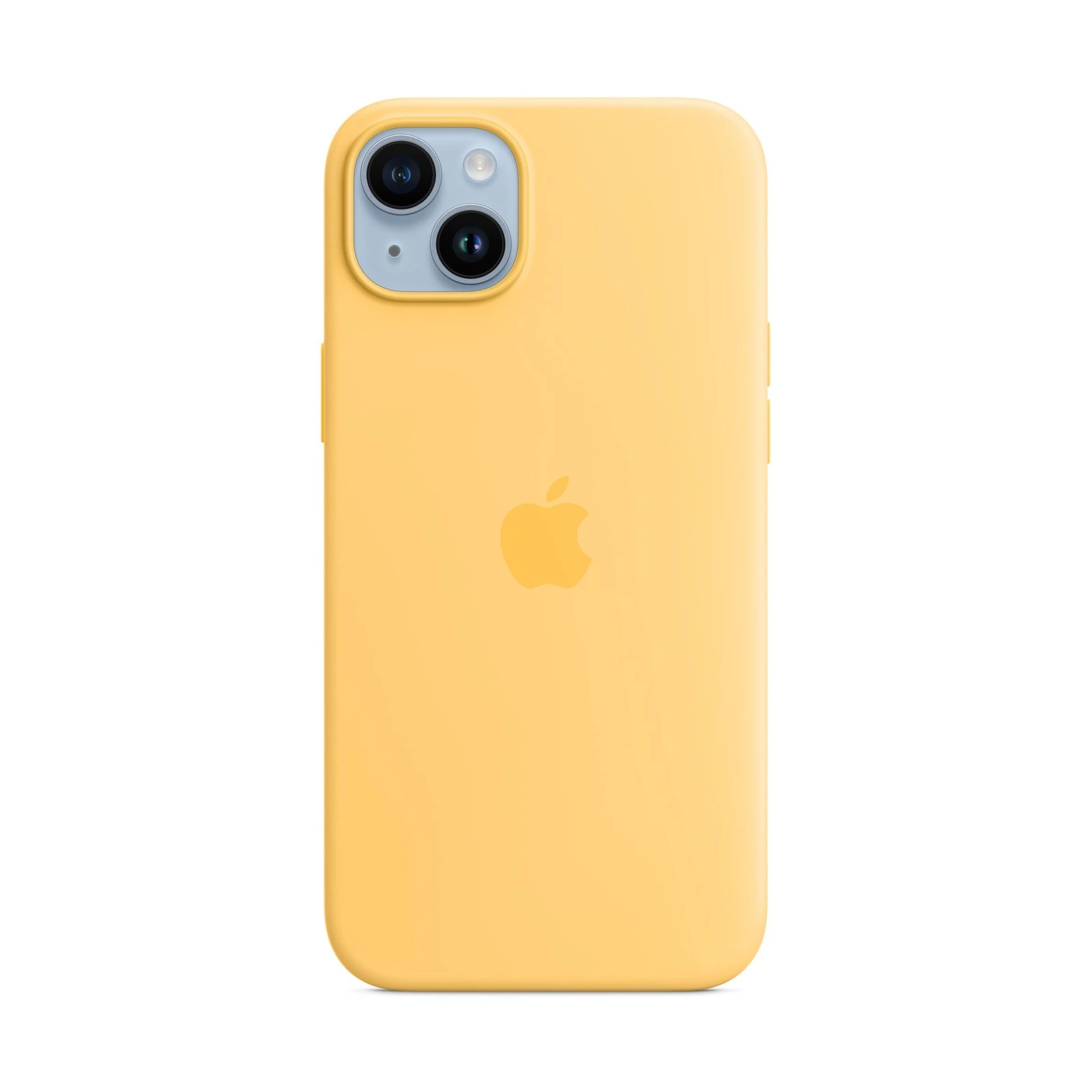 iPhone 14 Plus silikonska maska s tehnologijom MagSafe - Sunglow